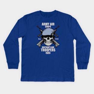 Army Air Corps Kids Long Sleeve T-Shirt